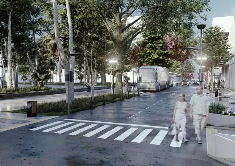 Avanza la modernizacion de Calle Colón