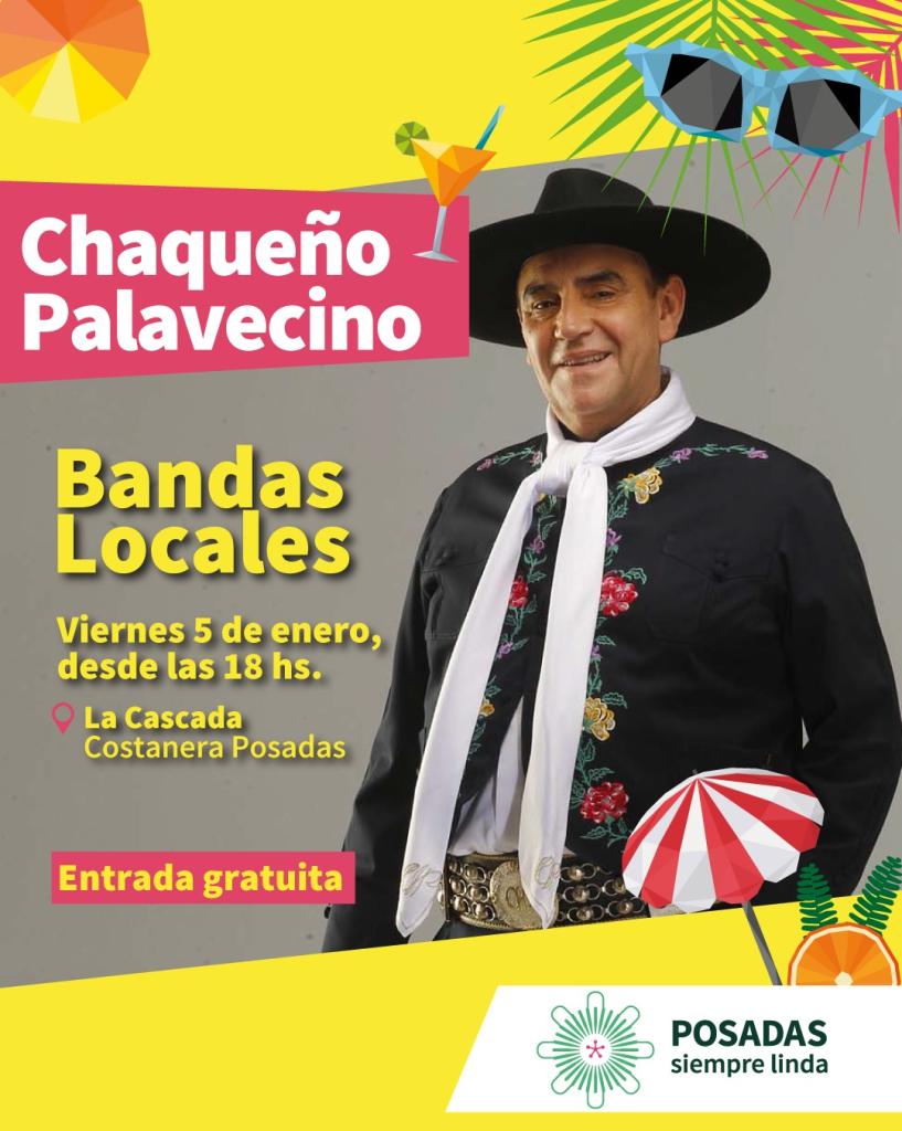 Posadas se prepara para el Festival del Verano en el Parque la Cascada 