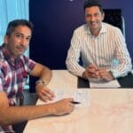 Operarios fueron atacados por abejas y los Bomberos trasladaron el enjambre a un lugar seguro en Santo Pipó